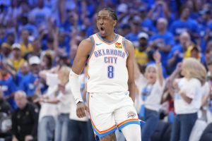 The Dog Was Off The Chains, J-Dub Lights Up Pacers For 40 And Sends Thunder 1 Win Away From First Ever Finals
