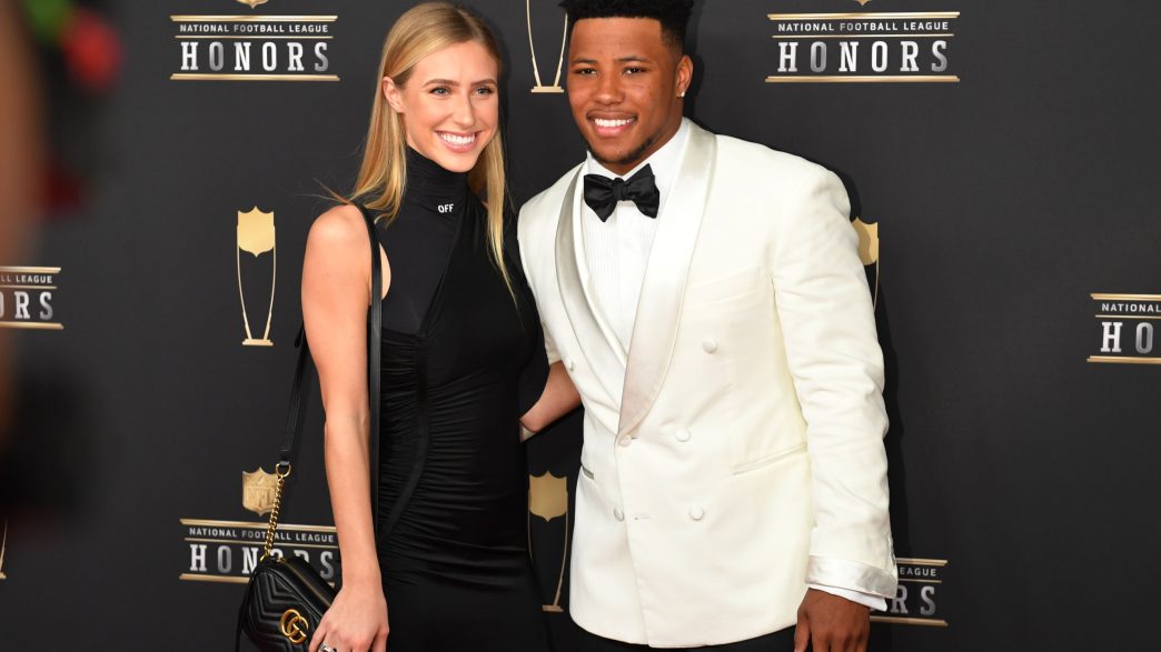 Saquon Barkley Gives MAJOR Credit to Fiancée For NFL Success