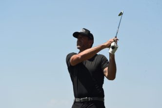 Aaron Rodgers Nearly Nails Kid In Golf Tournament, Doesn’t Seem To Care At All
