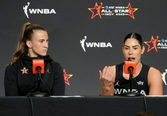 Kelsey Plum Calls Caitlin Clark Out About “Pay Us What You Owe Us” T-Shirts