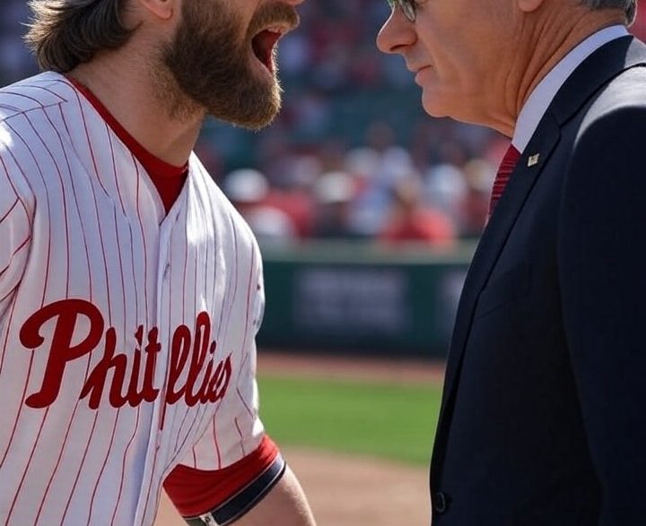 Bryce Harper – Rob Manfred Scuffle Details Released