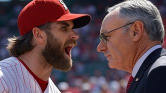 Bryce Harper – Rob Manfred Scuffle Details Released