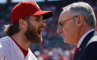 Bryce Harper – Rob Manfred Scuffle Details Released