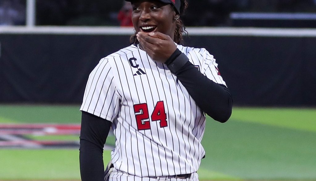 NiJaree Canady Reaches 1,000 Career Strikeouts as Texas Tech Reclaims No. 1